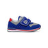 Sneakers blu e grigie in similpelle scamosciata e tessuto Benetton Bumber Mx Ps, Scarpe Bambini, SKU s343000039, Immagine 0